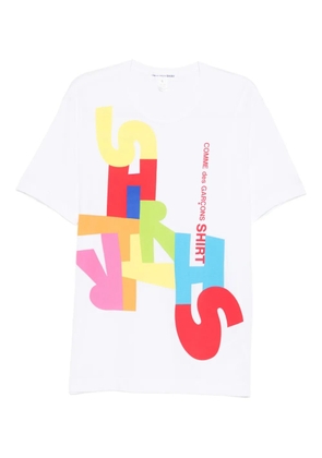 Comme Des Garçons Shirt graphic-print T-shirt - White