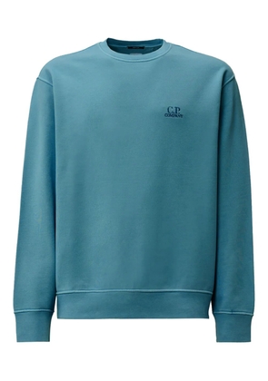 C.P. Company embroidered crew-neck sweatshirt - Blue