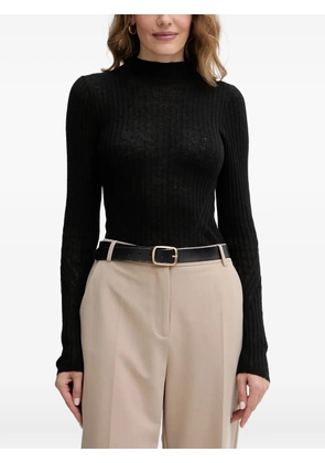 BOSS mock-neck sweater - Black