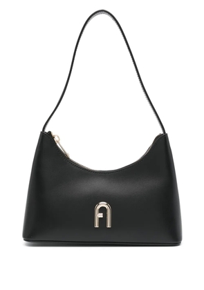 Furla Diamond mini leather shoulder bag - Black