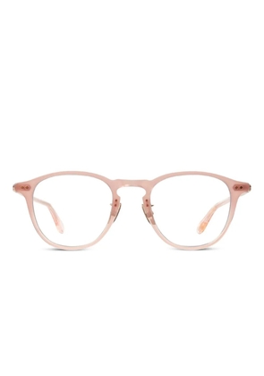 Garrett Leight Hampton J round-frame glasses - Pink