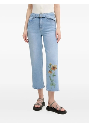 Desigual embroidered jeans - Blue