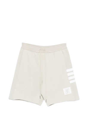Thom Browne striped track shorts - Neutrals