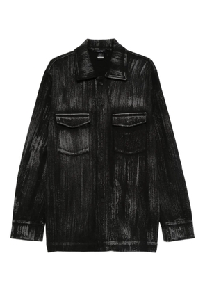 Avant Toi merino-blend jacket - Black