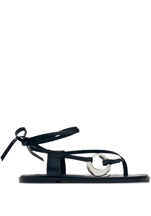 ALOHAS Morosia flat sandals - Black