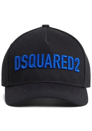 DSQUARED2 embroidered logo baseball cap - Black