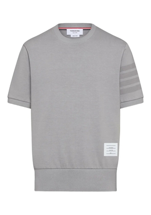 Thom Browne 4-Bar cotton T-shirt - Grey