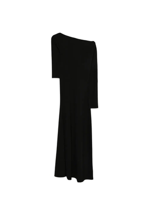 Róhe twisted jersey maxi dress - Black