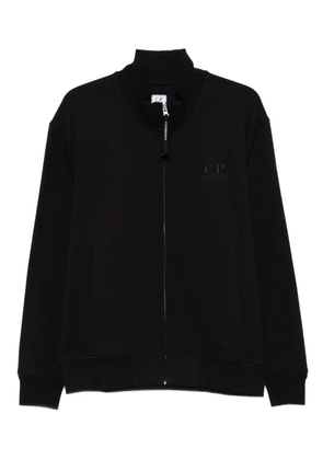 C.P. Company zip-up logo sweatshirt - Black