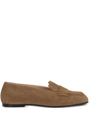 Nodaleto leather loafers - Brown