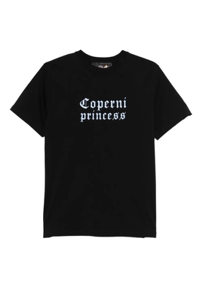 Coperni lettering-print T-shirt - Black