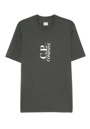 C.P. Company logo-print cotton T-shirt - Green