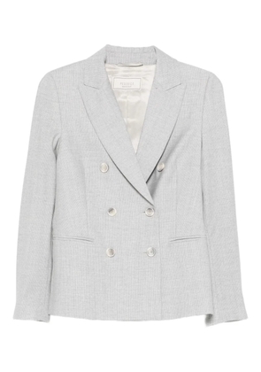 Peserico double-breasted blazer - Grey