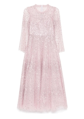 Needle & Thread Scatter dot gown - Pink