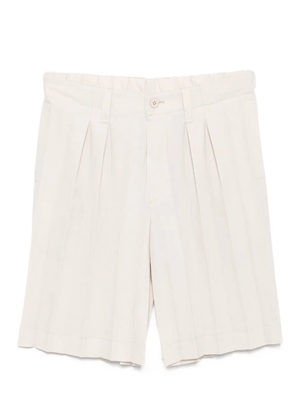 Homme Plissé Issey Miyake edge-ensemble shorts - Neutrals