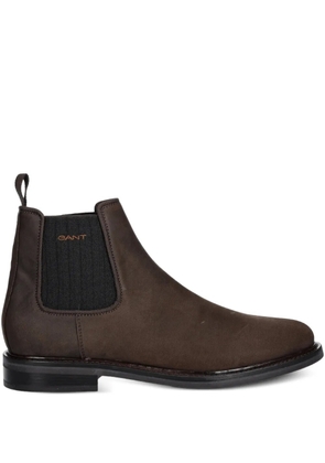 Gant pull-tab chelsea boots - Brown