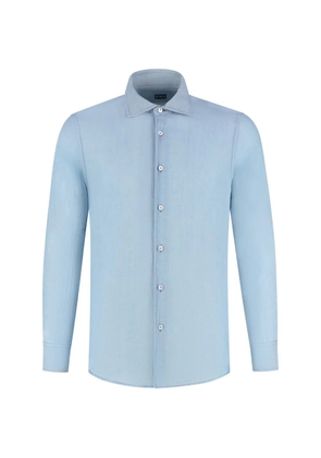 Fedeli buttoned shirt - Blue