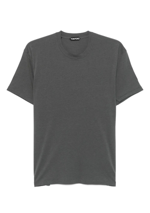 TOM FORD mélange-effect T-shirt - Grey
