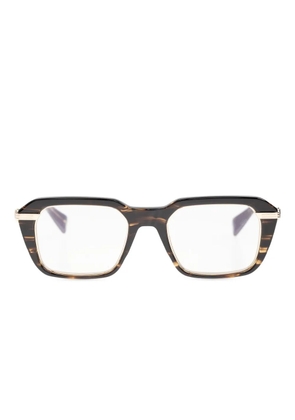 Balmain Eyewear square-frame glasses - Brown