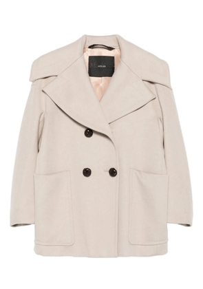 Max Mara cashmere double-breasted jacket - Neutrals