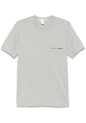 Comme Des Garçons Shirt logo-print T-shirt - Grey
