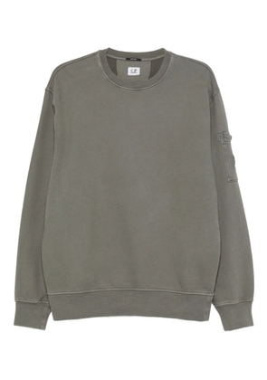 C.P. Company pocket-detail crewneck sweatshirt - Green