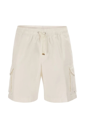 Brunello Cucinelli drawstring cotton cargo shorts - Neutrals