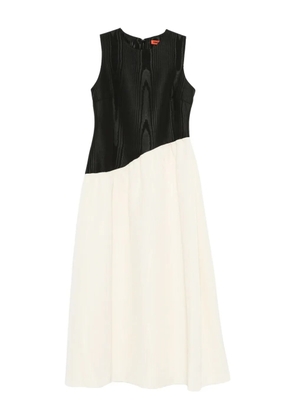 Simon Miller Laurel moiré-effect midi dress - White