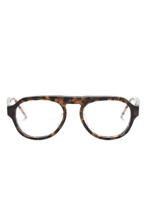 Thom Browne Eyewear navigator-frame glasses