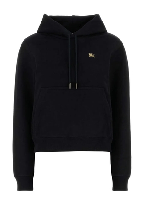 Burberry EKD-embroidered hoodie - Black