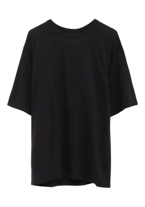 Rick Owens short-sleeve panelled top - Black