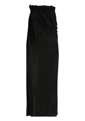 ANDREĀDAMO asymmetric skirt - Black