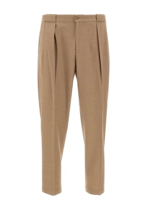 Briglia 1949 Portobellos pleated trousers - Neutrals