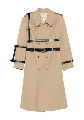 Coperni belted trench coat - Neutrals