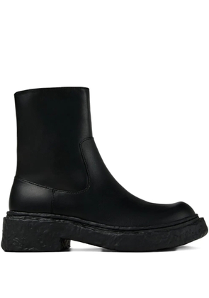 CamperLab zip-detail textured boots - Black