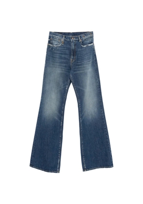 R13 Janes distressed straight jeans - Blue