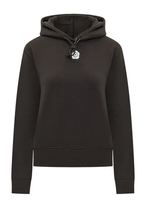 Kenzo flower-logo hoodie - Black