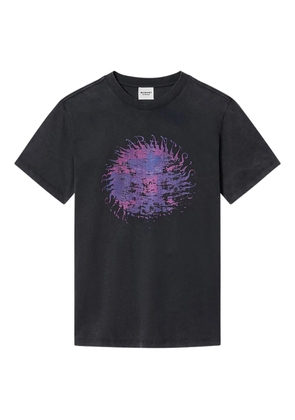 MARANT ÉTOILE Zoeline graphic T-shirt - Black