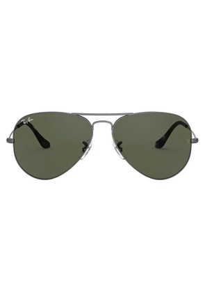 Ray-Ban RB3025 large aviator sunglasses - Black