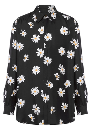 Moschino floral-print shirt - Black