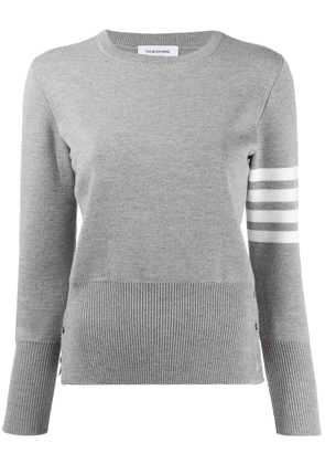 Thom Browne 4-Bar Milano stitch jumper - Grey