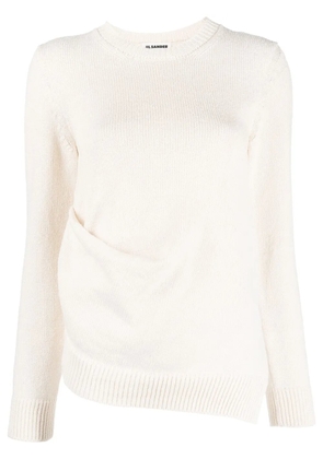 Jil Sander fine-knit long-sleeve jumper - Neutrals