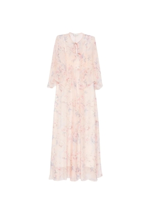 Forte Forte floral-print maxi dress - Pink