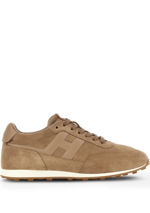 Hogan Athletic suede sneakers - Brown