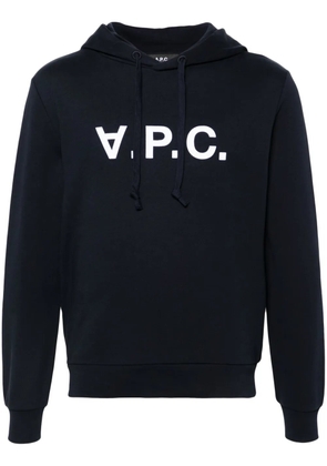 A.P.C. Standard Grand VPC hoodie - Blue