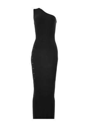 Wolford one-shoulder slash dress - Black