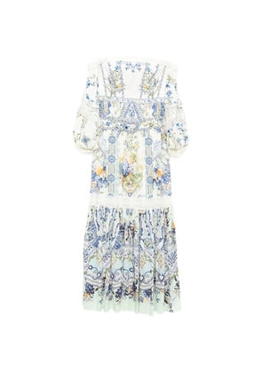 Camilla My Homespun Heart maixi dress - White