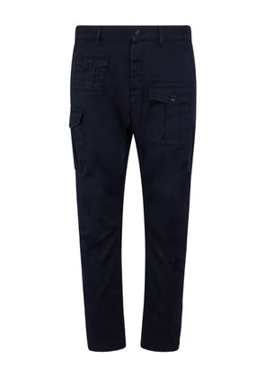 DSQUARED2 pocket belt-loop trousers - Blue