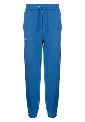 Helmut Lang drawstring track pants - Blue