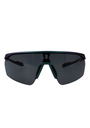 adidas geometric sunglasses - Blue